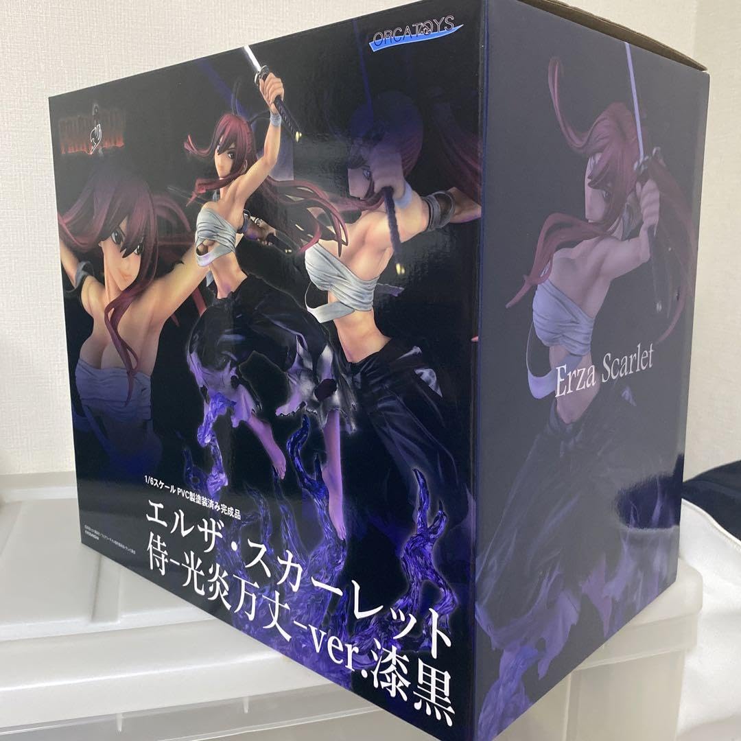 エルザ・スカーレット侍-光炎万丈-ver.漆黒 1/6 PVC製塗装済み完成品 Amazon | エルザ スカーレット侍-光炎万丈-ver.漆黒 1 6 PVC製
